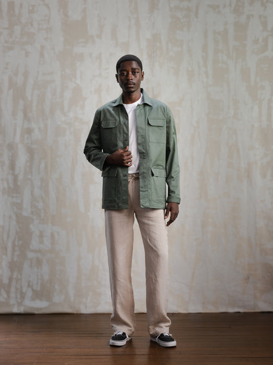 Fawn Japanese Twill Field Jacket
