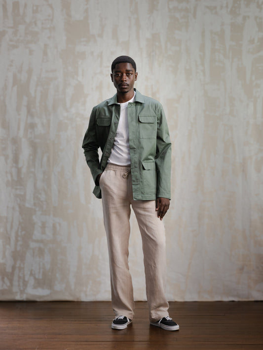 Fawn Japanese Twill Field Jacket