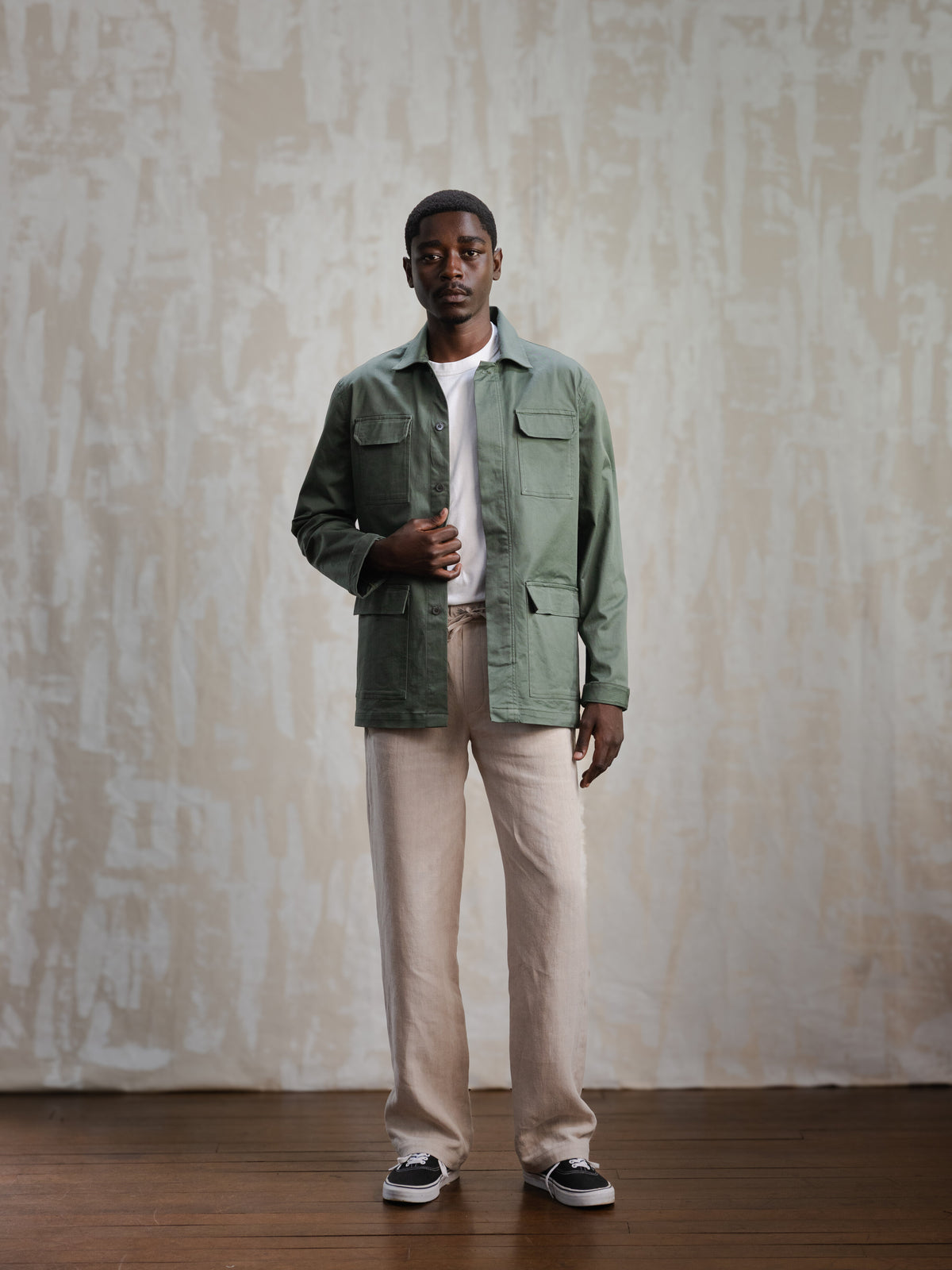 Fawn Japanese Twill Field Jacket