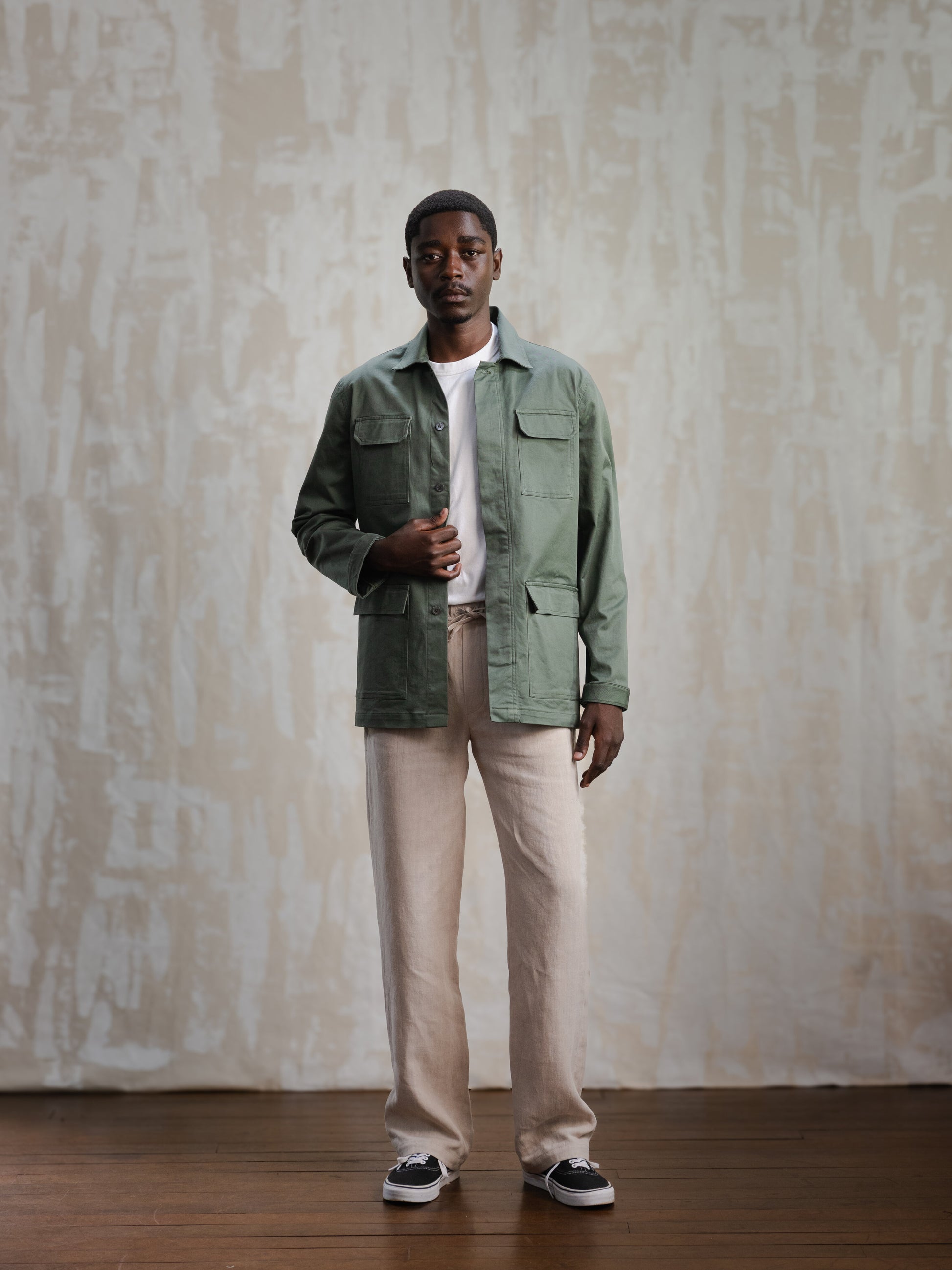 Fawn Japanese Twill Field Jacket